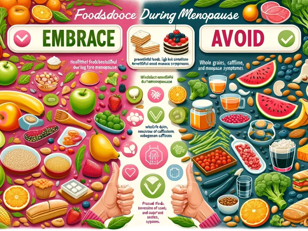 Foods to Embrace and Avoid During Menopause
